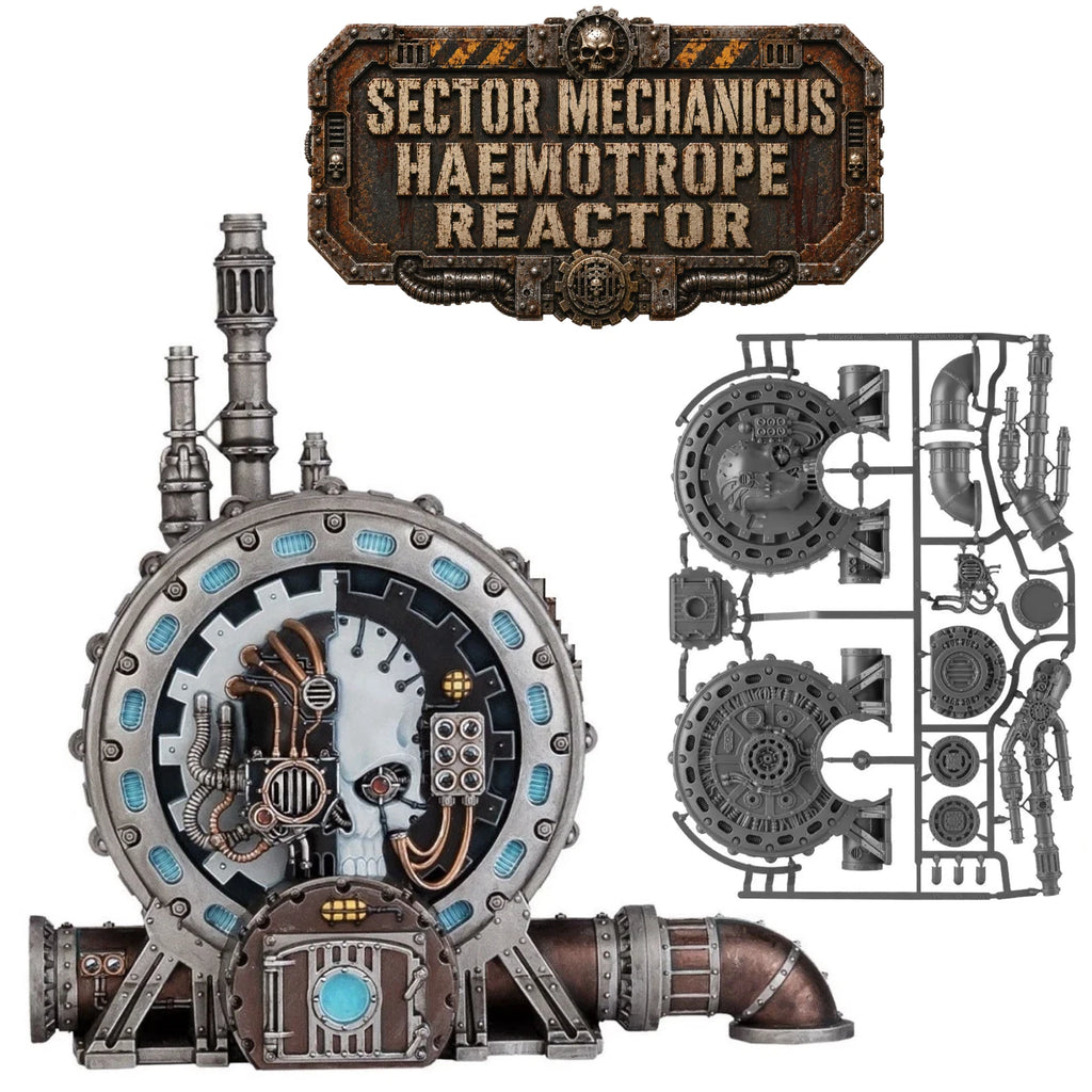 Warhammer 40k Sector Mechanicus Necromunda Haemotrope Reactor Scenery Terrain