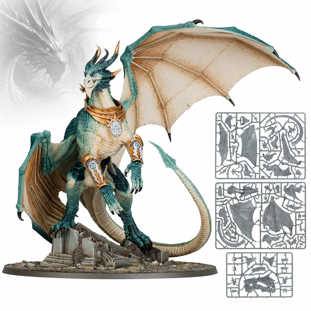 Warhammer Age of Sigmar Krondys, Son of Dracothion | Karazai the Scarred Dragon