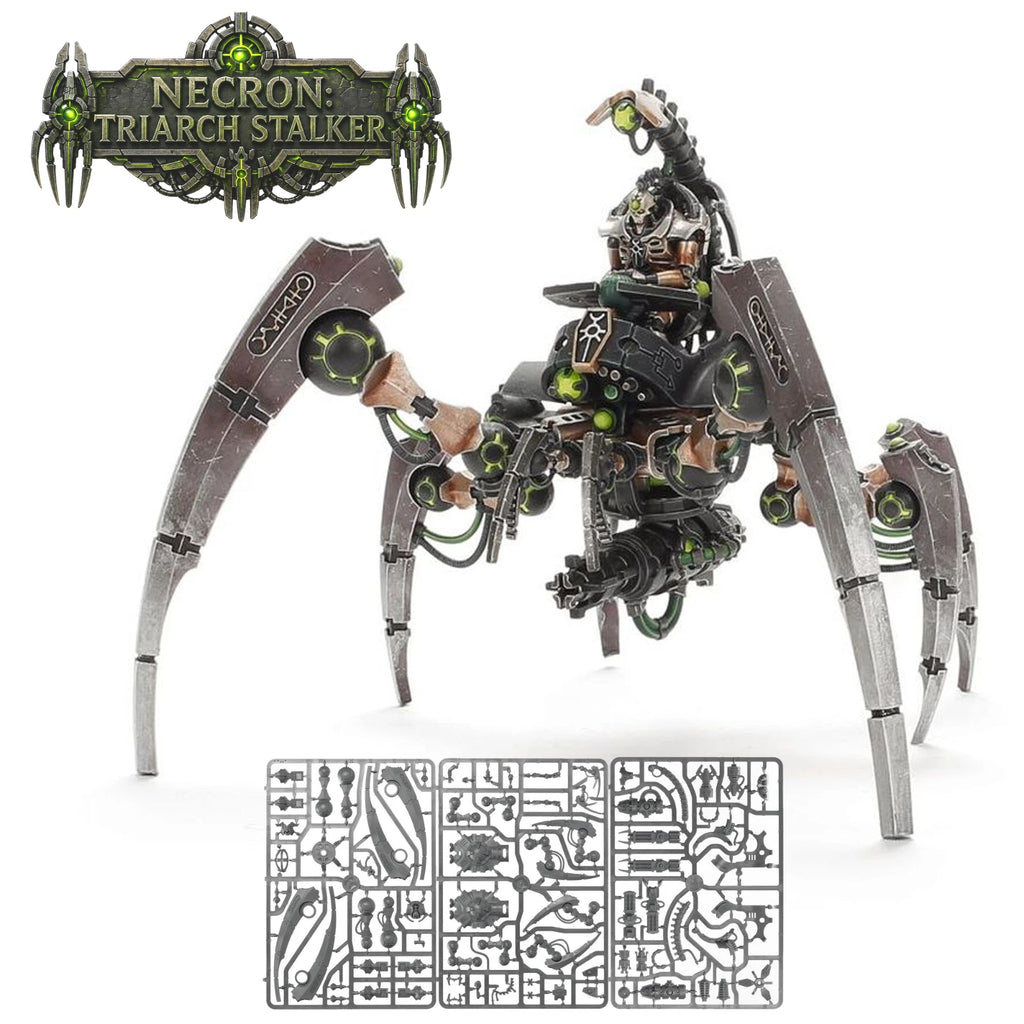 Warhammer 40k Necron Triarch Stalker Complete - New on Sprues