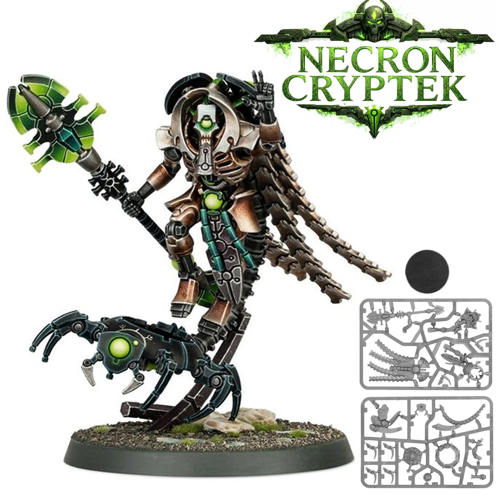 Warhammer 40k Necron Cryptek - New on Sprues - OOP