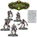 Warhammer 40k Necron Flayed Ones x 5 New on Sprues - No Bases