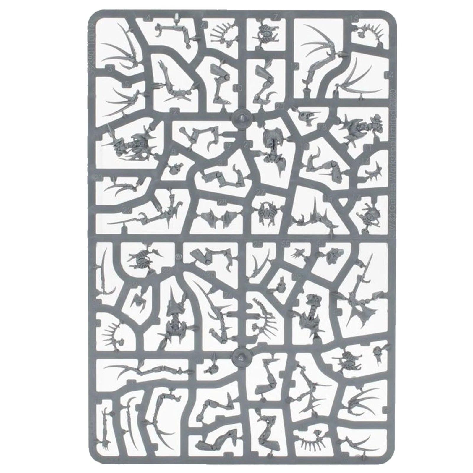 Warhammer 40k Necron Flayed Ones x 5 New on Sprues - No Bases