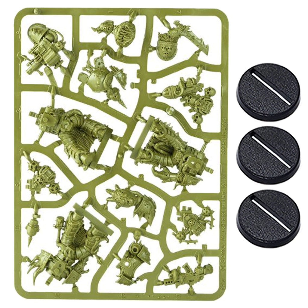 Warhammer 40k Chaos Space Marine Death Guard Plague Marines 3x Easy To Build OOP