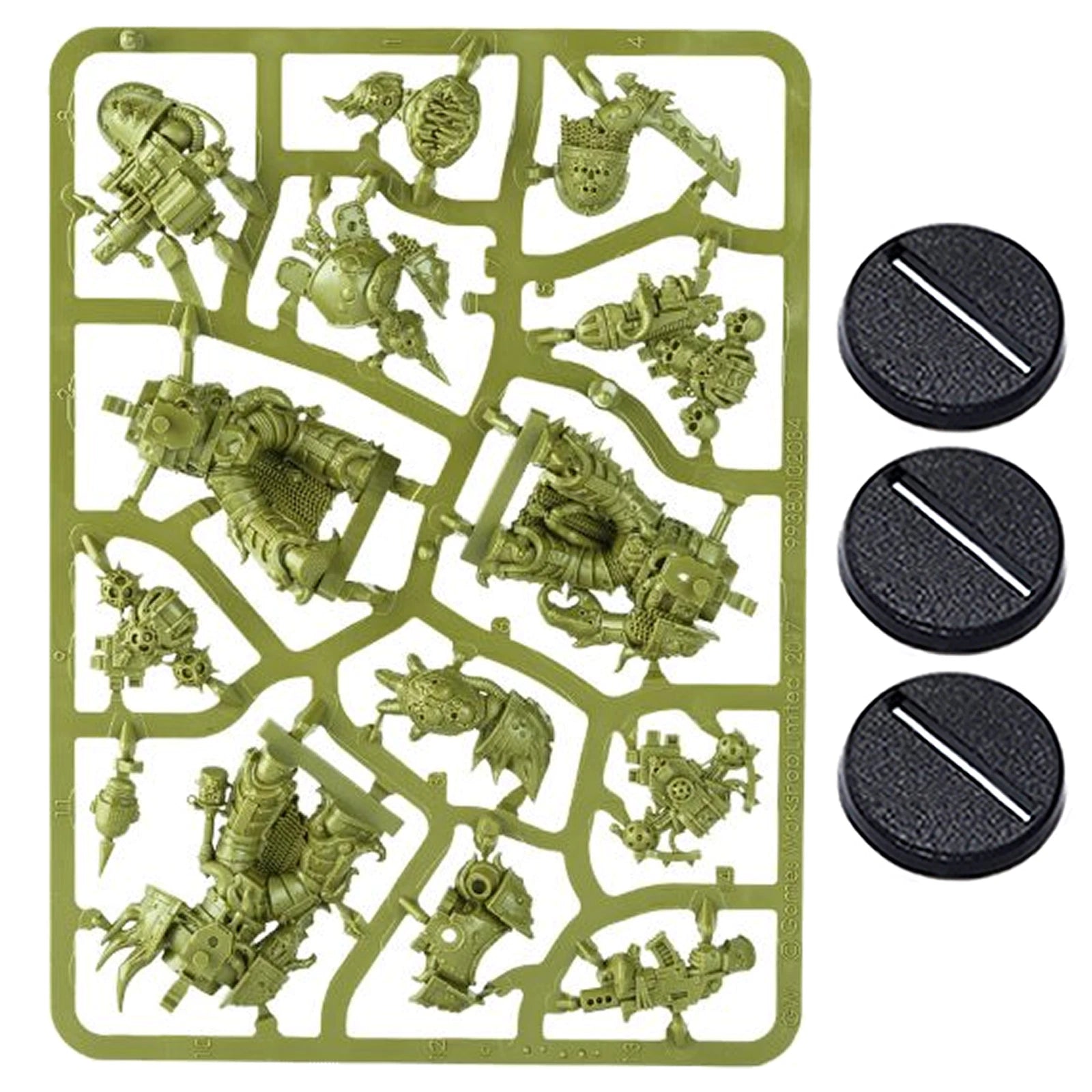 Warhammer 40k Chaos Space Marine Death Guard Plague Marines 3x Easy To Build OOP