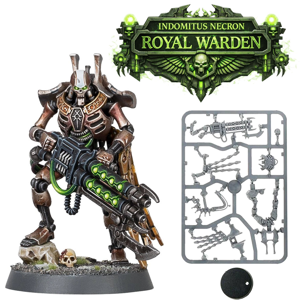 Warhammer 40k Necrons Indomitus Royal Warden - New on Sprues