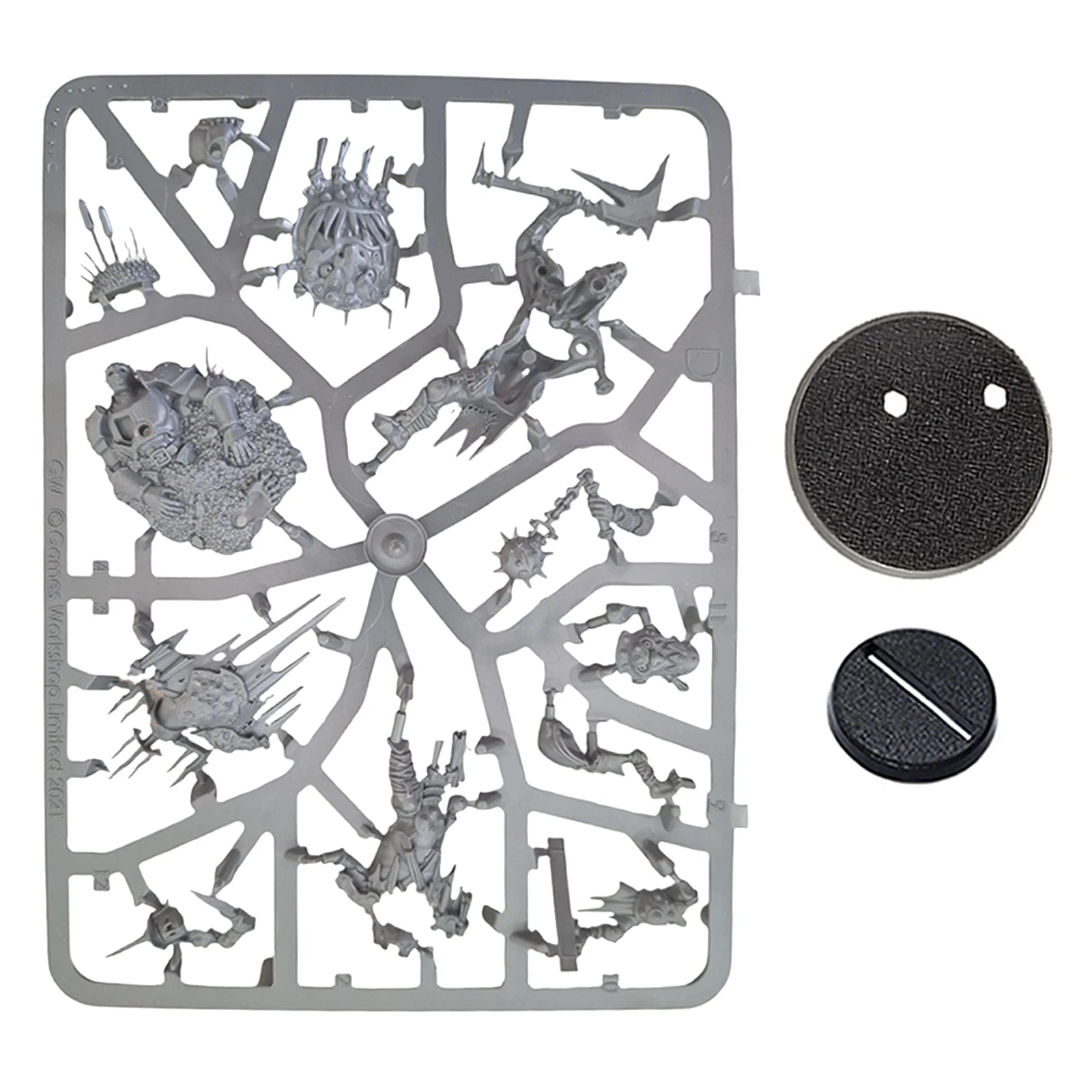 Warhammer Age of Sigmar Orruks Kruleboyz Killaboss with Stab Grot New on sprue