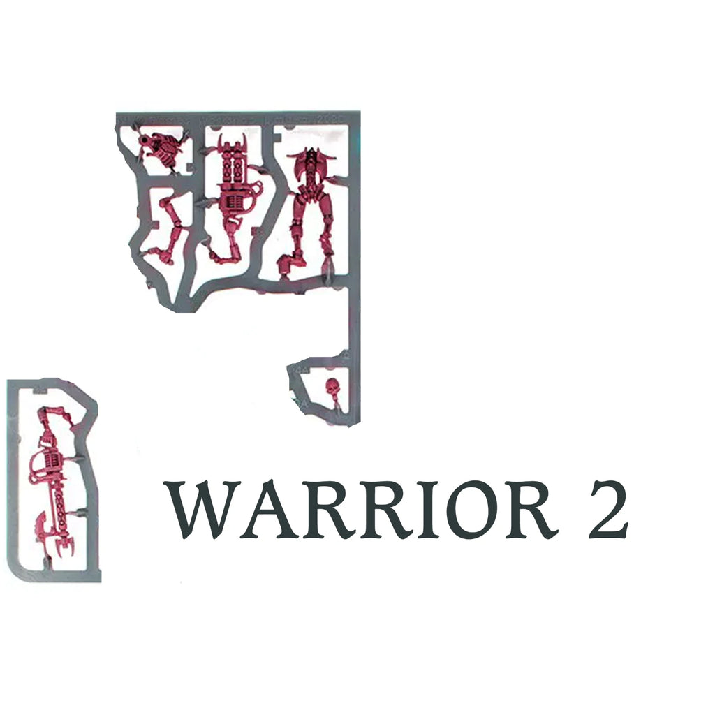 Warhammer 40k Necron Warriors x 4 & Scarabs Swarm x 1 - New on Sprues