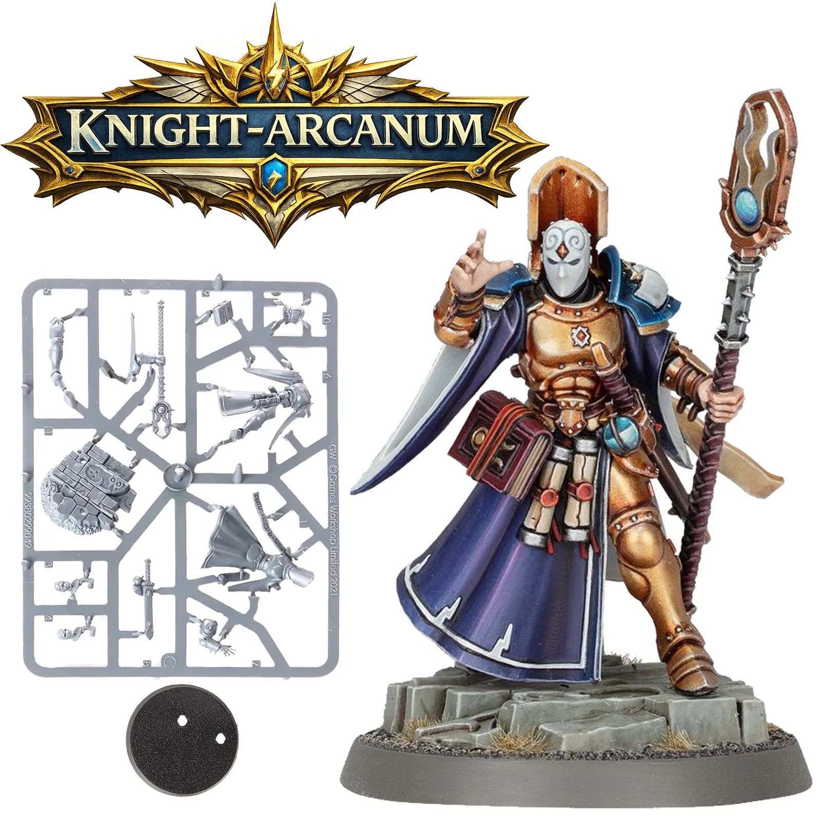Warhammer Age of Sigmar Stormcast Eternals - Knight Arcanum New on Sprue £25 RRP